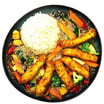 73 Honey Sesam Sauce mit Crispy Chicken