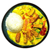96 Panaeng Sauce mit Tofu