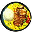 94 Panaeng Sauce mit Ente