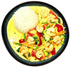 55 Thai Curry Rot mit Garnelen
