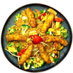 43 Gebratener Reis mit Crispy Chicken
