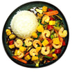 65 Teriyaki Sauce mit Garnelen